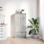 Wardrobe with concrete gray drawer 55.5x34x119.5 cm by , Sideboards - Ref: Foro24-861646, Price: 91,65 €, Discount: %