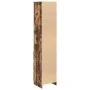 Tall smoked oak sideboard 37.5x35x180 cm engineered wood by , Sideboards - Ref: Foro24-861665, Price: 93,70 €, Discount: %