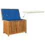 Kissen für den Außenbereich 90x50x60,5 cm Massivholz Akazie von , Aufbewahrungsboxen für den Außenbereich - Ref: Foro24-41064...