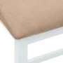 Bar chairs with cushions 2 units solid white rubber wood by , Kitchen stools - Ref: Foro24-4102583, Price: 105,37 €, Discount: %