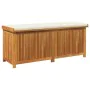 Kissen für den Außenbereich 150x50x60,5 cm Massivholz Akazie von , Aufbewahrungsboxen für den Außenbereich - Ref: Foro24-4106...