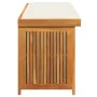 Kissen für den Außenbereich 150x50x60,5 cm Massivholz Akazie von , Aufbewahrungsboxen für den Außenbereich - Ref: Foro24-4106...
