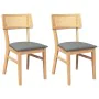 Esszimmerstühle mit Kissen, 2 Stück Massivholzgummi von , Essstühle - Ref: Foro24-4102465, Preis: 166,58 €, Rabatt: %