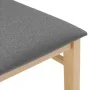 Dining chairs with cushions 2 units solid rubber wood by , dining chairs - Ref: Foro24-4102465, Price: 166,58 €, Discount: %