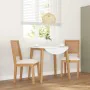 Esszimmerstühle mit Kissen, 2 Stück Massivholzgummi von , Essstühle - Ref: Foro24-4102478, Preis: 175,12 €, Rabatt: %