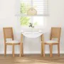 Esszimmerstühle mit Kissen, 2 Stück Massivholzgummi von , Essstühle - Ref: Foro24-4102478, Preis: 175,12 €, Rabatt: %