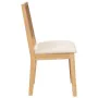 Esszimmerstühle mit Kissen, 2 Stück Massivholzgummi von , Essstühle - Ref: Foro24-4102478, Preis: 175,12 €, Rabatt: %