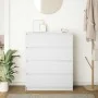 Engineered wood white sideboard 80x35x99 cm by , Sideboards - Ref: Foro24-3328480, Price: 128,77 €, Discount: %