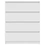 Aparador madera de ingeniería blanco 80x35x99 cm de , Aparadores - Ref: Foro24-3328480, Precio: 130,32 €, Descuento: %