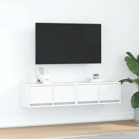 TV-Möbel 2 Stück Weiß 60x31x25,5 cm aus Ingenieurholz von , TV-Möbel - Ref: Foro24-861491, Preis: 82,91 €, Rabatt: %