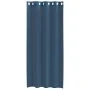 Cortinas de gasa con ojales 2 uds azul real de , Cortinas y visillos - Ref: Foro24-4102115, Precio: 14,79 €, Descuento: %