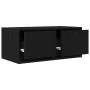 Muebles de TV 2 uds Roble Negro 60x31x25,5 cm Madera ingeniería by , TV Furniture - Ref: Foro24-861493, Price: 84,48 €, Disco...