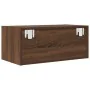 Mueble de TV madera contrachapada roble marrón 60x31x25,5 cm von , TV-Möbel - Ref: Foro24-861502, Preis: 46,34 €, Rabatt: %