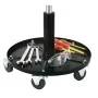 Draper Tools Asiento de trabajo ajustable negro by , Kitchen stools - Ref: Foro24-429563, Price: 83,43 €, Discount: %