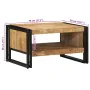 Mesa de centro 70x50x38 cm madera maciza de mango von , Couchtisch - Ref: Foro24-4102709, Preis: 118,11 €, Rabatt: %
