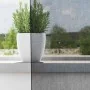Cortinas de gasa con bolsillos para varillas 2 uds. negro de , Cortinas y visillos - Ref: Foro24-4102169, Precio: 14,65 €, De...