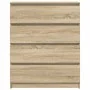 Aparador roble Sonoma 80x35x99 cm madera de ingeniería de , Aparadores - Ref: Foro24-3328482, Precio: 127,05 €, Descuento: %