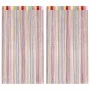 Cortinas de tiras 2 uds multicolor 140x250 cm von , Vorhänge und Gardinen - Ref: Foro24-4102038, Preis: 24,55 €, Rabatt: %