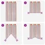 Cortinas de tiras 2 uds multicolor 140x250 cm von , Vorhänge und Gardinen - Ref: Foro24-4102038, Preis: 24,55 €, Rabatt: %