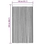 Cortinas de tiras 2 uds multicolor 140x250 cm von , Vorhänge und Gardinen - Ref: Foro24-4102038, Preis: 24,55 €, Rabatt: %