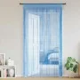 Cortinas de tiras 2 uds azul claro 140x250 cm de , Cortinas y visillos - Ref: Foro24-4102046, Precio: 17,01 €, Descuento: %