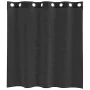 Gauze curtains with eyelets 2 units black 140x140 cm by , Curtains and curtains - Ref: Foro24-4102059, Price: 13,23 €, Discou...