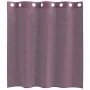 Gauze curtains with eyelets 2 units purple 140x140 cm by , Curtains and curtains - Ref: Foro24-4102101, Price: 13,46 €, Disco...