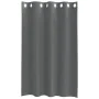 Cortinas de gasa con ojales 2 uds gris oscuro 140x175 cm de , Cortinas y visillos - Ref: Foro24-4102078, Precio: 14,11 €, Des...