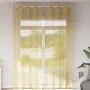 Cortinas de gasa con ojales 2 uds amarillo de , Cortinas y visillos - Ref: Foro24-4102136, Precio: 15,92 €, Descuento: %