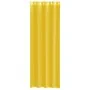 Cortinas de gasa con ojales 2 uds amarillo de , Cortinas y visillos - Ref: Foro24-4102136, Precio: 15,92 €, Descuento: %