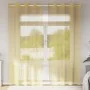 Gauze curtains with eyelets 2 units yellow by , Curtains and curtains - Ref: Foro24-4102134, Price: 15,39 €, Discount: %