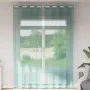 Gaze-Vorhänge mit Ösen, 2 Stück, türkis. von , Vorhänge und Gardinen - Ref: Foro24-4102148, Preis: 15,92 €, Rabatt: %