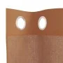 Gauze curtains with eyelets 2 units terracotta by , Curtains and curtains - Ref: Foro24-4102141, Price: 15,55 €, Discount: %
