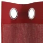 Gauze curtains with eyelets 2 units burgundy by , Curtains and curtains - Ref: Foro24-4102160, Price: 15,92 €, Discount: %