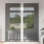 Gauze curtains with 2 black tab tops. by , Curtains and curtains - Ref: Foro24-4102258, Price: 14,28 €, Discount: %