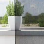 Gauze curtains with 2 black tab tops. by , Curtains and curtains - Ref: Foro24-4102258, Price: 14,28 €, Discount: %