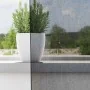 Gaze-Vorhänge mit Schlaufen, 2 Stück, schwarz von , Vorhänge und Gardinen - Ref: Foro24-4102258, Preis: 14,28 €, Rabatt: %