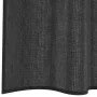 Gauze curtains with 2 black tab tops. by , Curtains and curtains - Ref: Foro24-4102258, Price: 14,28 €, Discount: %