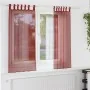 Gauze curtains with pockets for rods 2 pcs. wine red by , Curtains and curtains - Ref: Foro24-4102247, Price: 13,08 €, Discou...
