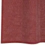 Gauze curtains with pockets for rods 2 pcs. wine red by , Curtains and curtains - Ref: Foro24-4102247, Price: 13,08 €, Discou...