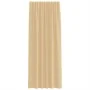 Gauze curtains with 2 sand-colored tab tops, 140x245 cm. by , Curtains and curtains - Ref: Foro24-4102309, Price: 14,92 €, Di...