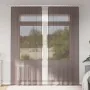Cortinas de gasa con trabillas 2 uds. marrón de , Cortinas y visillos - Ref: Foro24-4102264, Precio: 14,92 €, Descuento: %