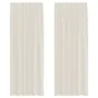 Gauze curtains with 2 cream-colored tabs. by , Curtains and curtains - Ref: Foro24-4102270, Price: 15,34 €, Discount: %
