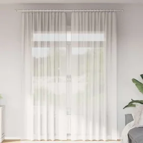 Gauze curtains with 2 white tab tops. Size: 140x260 cm. by , Curtains and curtains - Ref: Foro24-4102335, Price: 15,34 €, Dis...