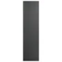 Glossy gray plywood book shelf 36x30x114cm by vidaXL, Bookcases and shelves - Ref: Foro24-800143, Price: 34,44 €, Discount: %