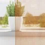 Gauze curtains with 2 terracotta tab tops, 140x140 cm each. by , Curtains and curtains - Ref: Foro24-4102321, Price: 12,93 €,...