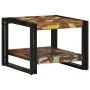 Multicolored coffee table 50x50x38 cm made of solid recycled wood by , Coffee table - Ref: Foro24-4102723, Price: 87,33 €, Di...