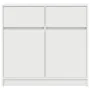 Sideboard with white drawer 80x34x76 cm engineered wood by , Sideboards - Ref: Foro24-861535, Price: 88,16 €, Discount: %