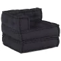 Modular anthracite fabric pouf 70x70x54 by , Cushions for chairs and sofas - Ref: Foro24-4019025, Price: 148,19 €, Discount: %