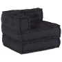 Modulares Pouf aus anthrazitfarbenem Stoff 70x70x54 von , Kissen für Stühle und Sofas - Ref: Foro24-4019025, Preis: 148,19 €,...